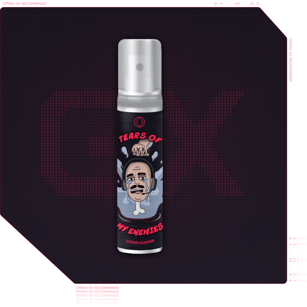 TEARS OF MY ENEMIES Screen Cleaner Spray - GX.gear