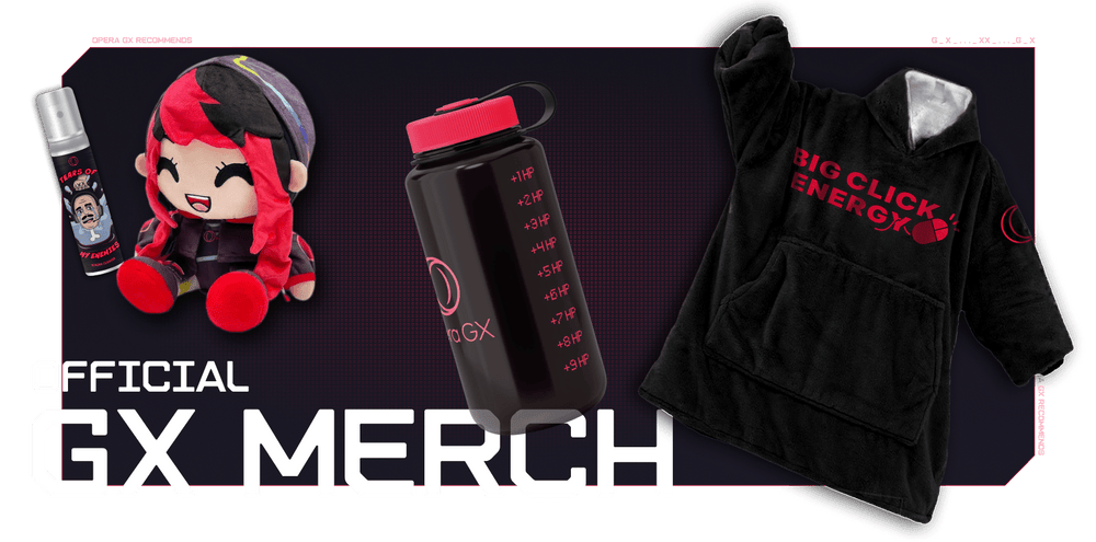 Official Opera GX Store | GX.gear